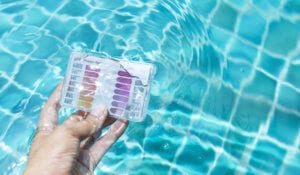 Swimming pool chemical testing | Clear Comfort AOP Pool