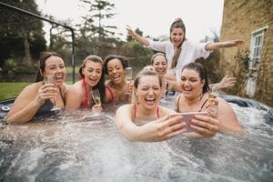 Hot tub millenials